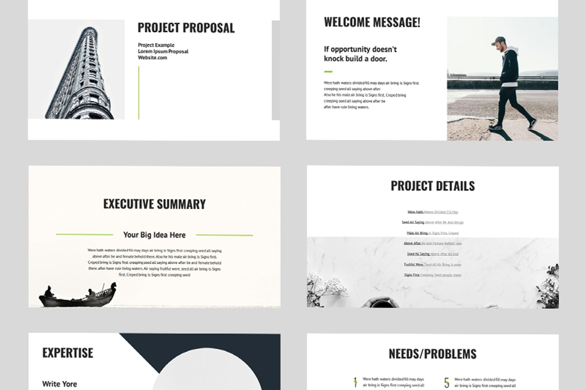 free project proposal templates