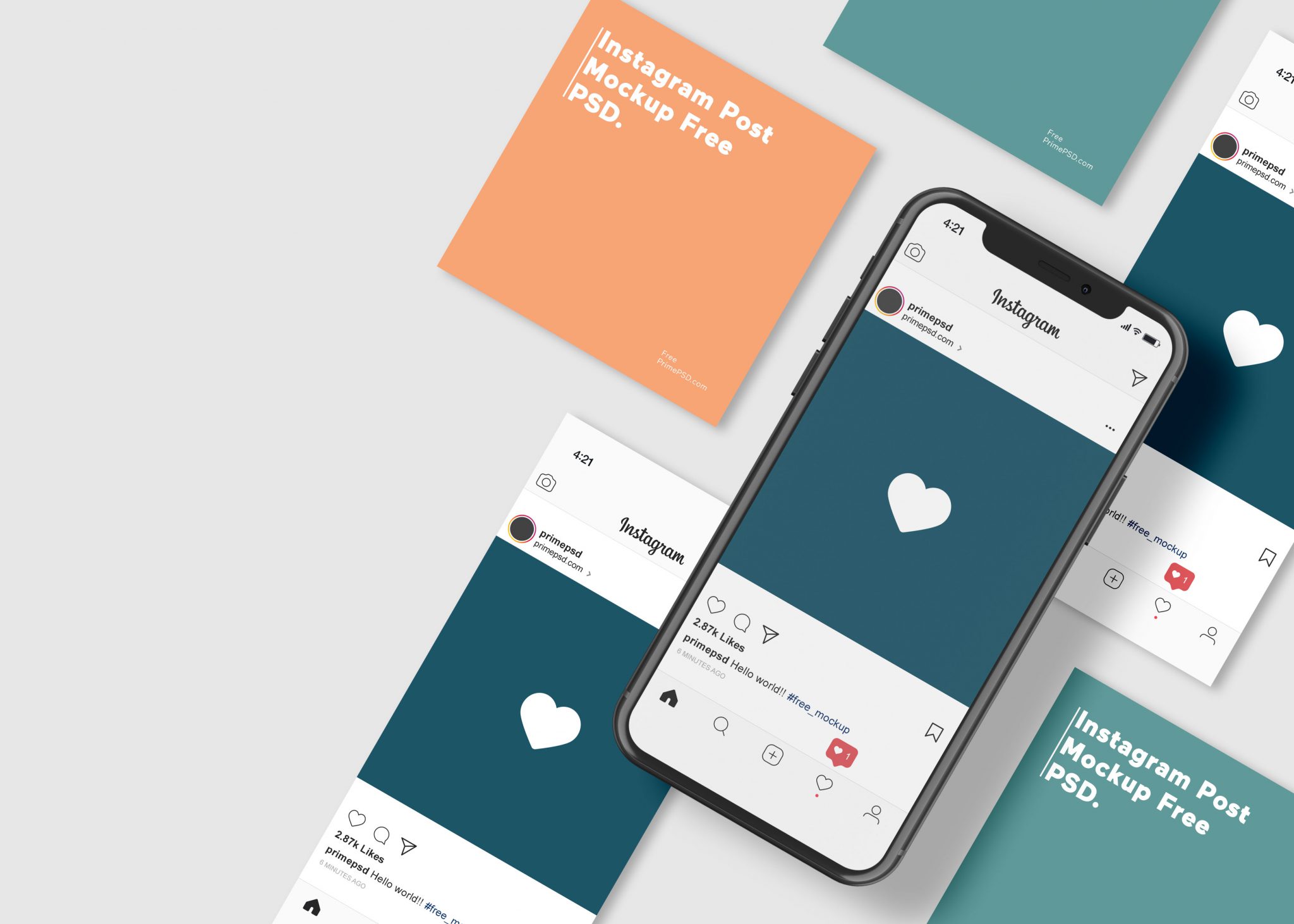 Instagram Mockup Template Download Mockup Vrogue Co